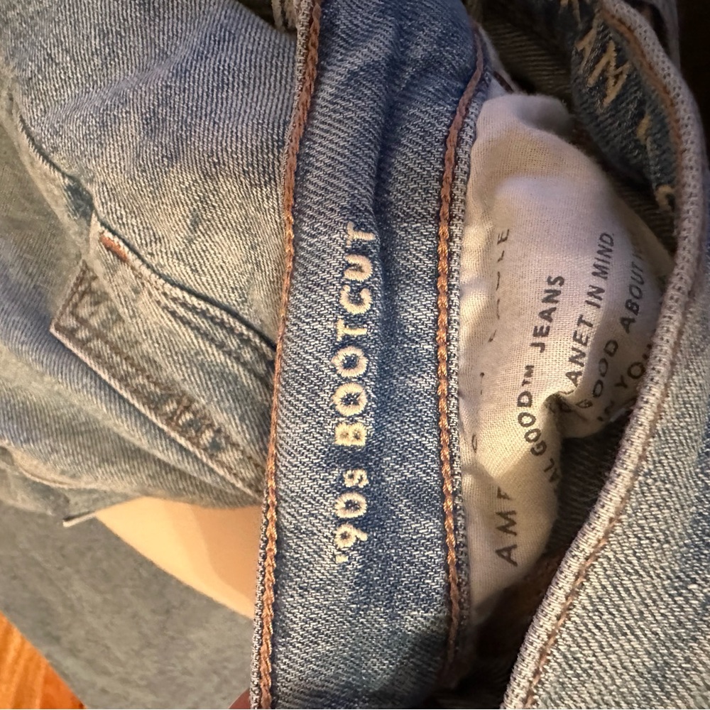 American eagle boot cut 90s jeans